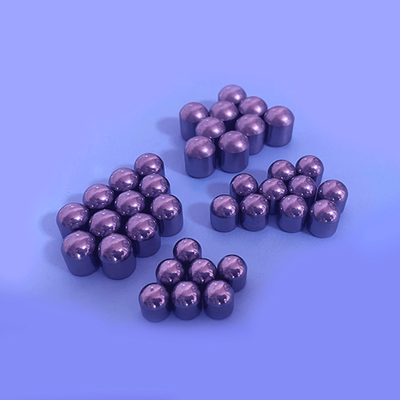 Spherical Buttons Tungsten Carbide Inserts Stable Chemical Properties
