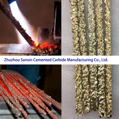 Steel Cutting Grades Of Tungsten Carbide Composite Rod For Oil Industry Parts