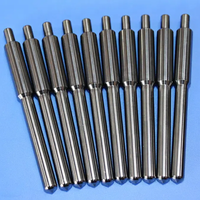 Tungsten Carbide Needle Valve Stems with HRA 89-92 Hardness & Mirror-Polished Finish for Precision Flow Control