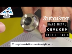 Teile zur Gegenlastung von Wolfram-Nickel-Eisen