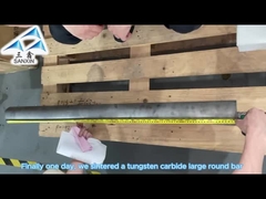 Supergroße Rundstangen aus Wolframkarbid Sintern und Verarbeiten